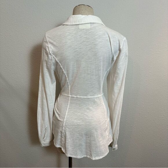 Anthro Maeve Claudette Front Tie Top 060 - Picture 3 of 3